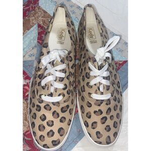 Keds Champion Leopard Print Sneaker, Size 10